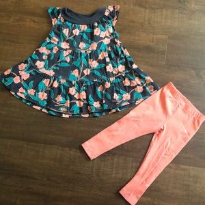 Tea Collection 12-18 month dress and leggings
